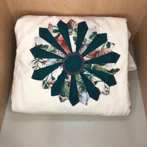 COPY - Beautiful Light Weight Quilt- Handmade 100 by 80"